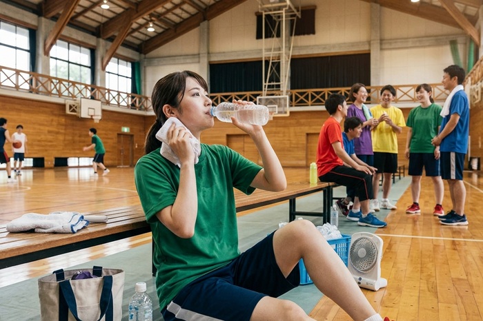 社内運動会の熱中症対策のイメージ画像