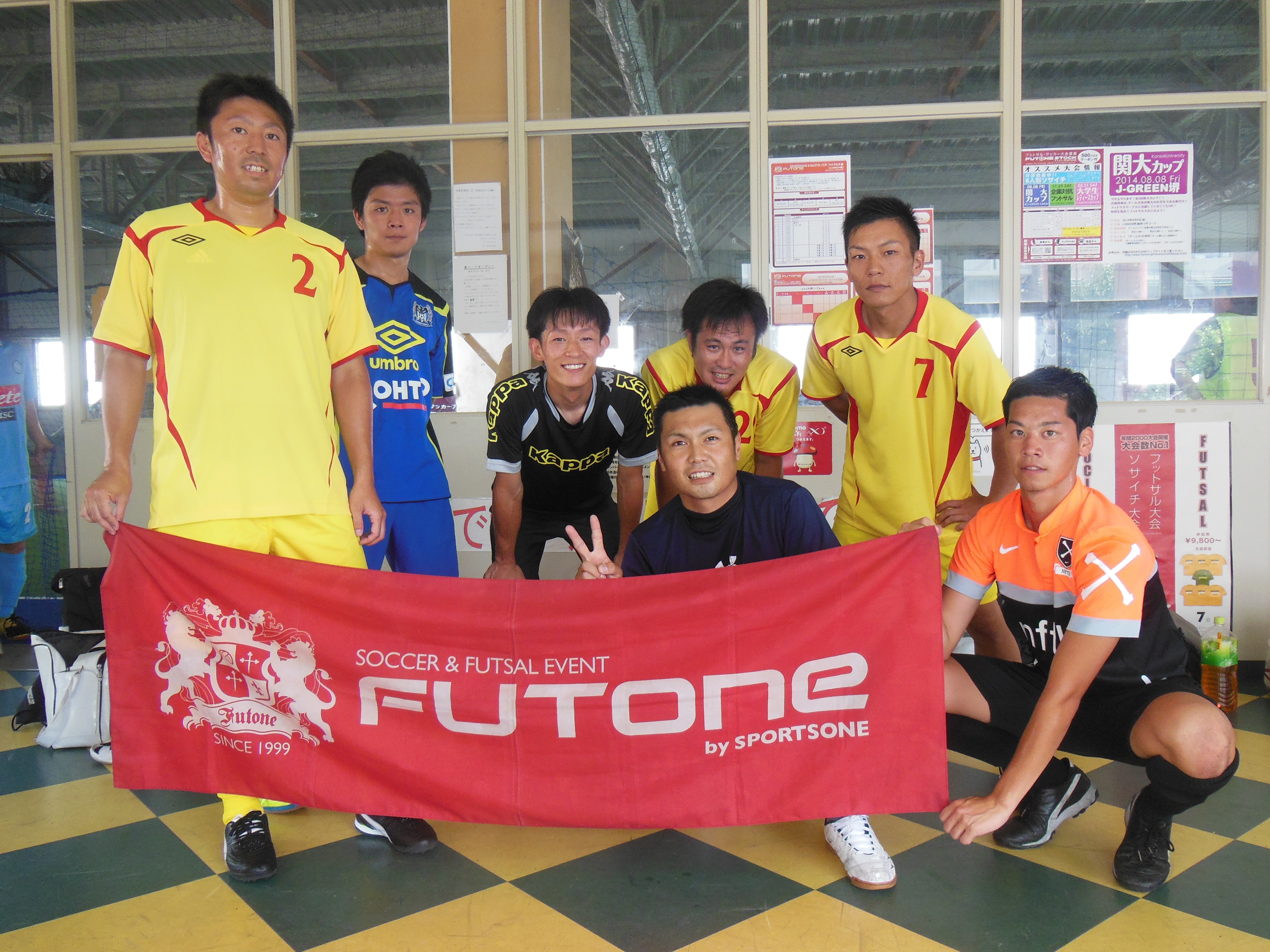 大会結果 Sportsone 6 Match Cup フットサル大会 Vol 3965 中級 大会id